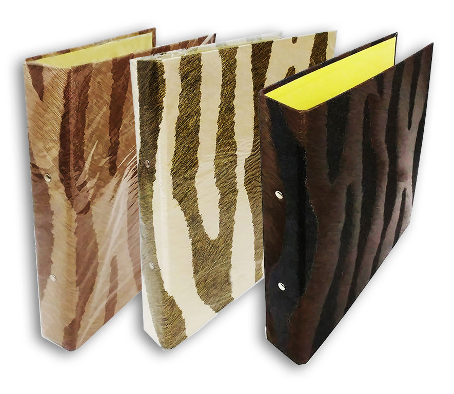 2 Ring Binder A4 Size with Zebra Print - Al Masam Stationery LLC Main image