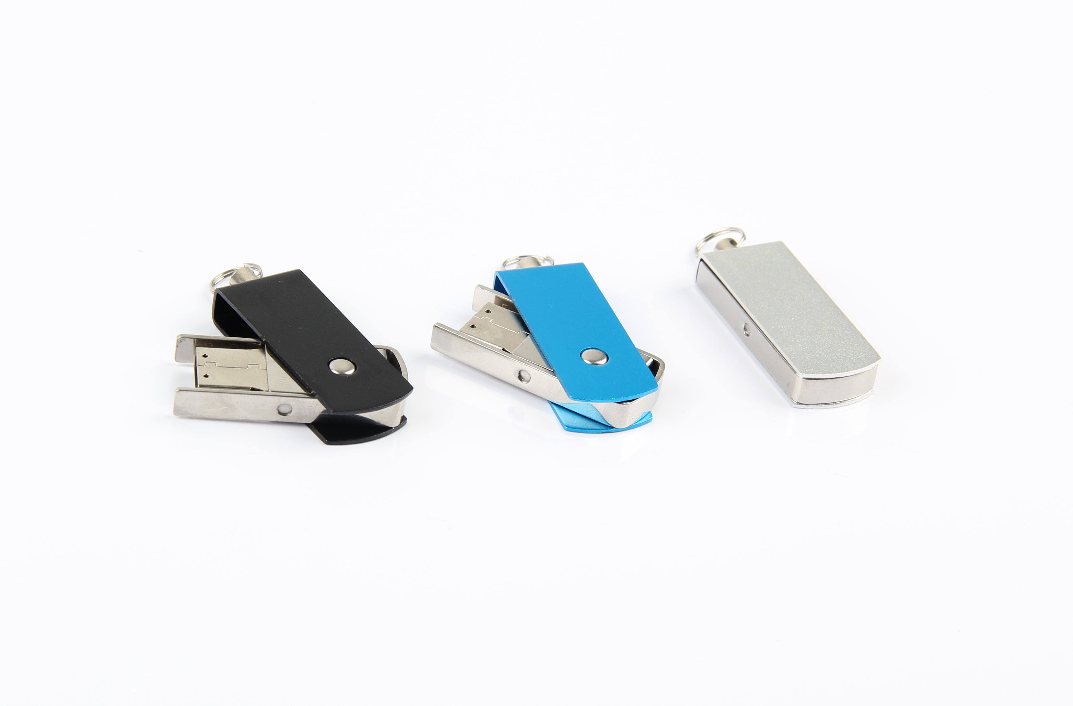 Full Colour Metal Swivel USB - Al Masam Stationery LLC