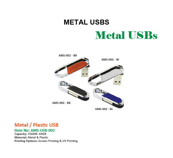 Metal / plastic USB Secondary image