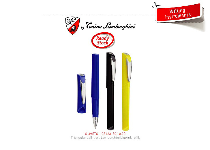 AMS - 98123-80 Oliveto Ballpen in Lamborghini Pen Box - Al Masam Stationery LLC