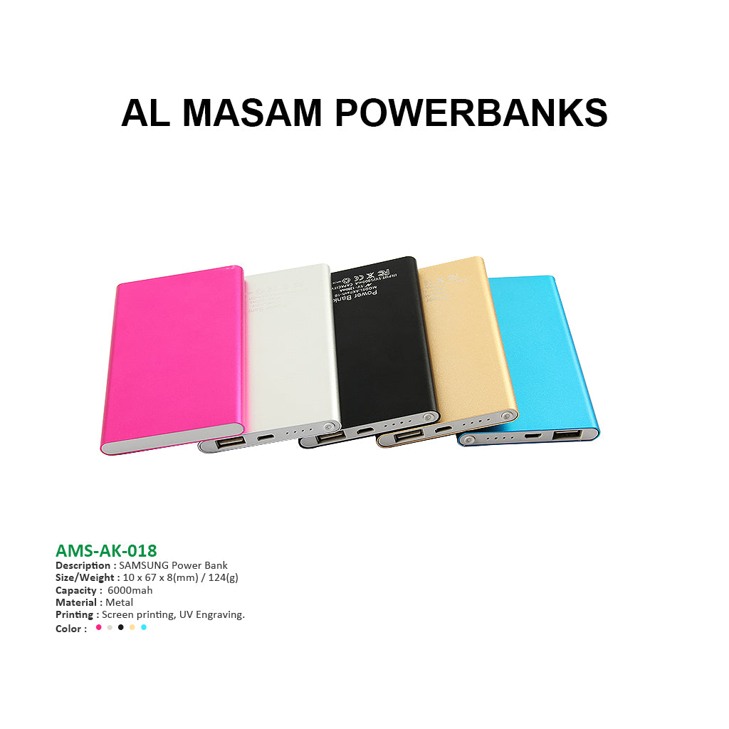 AMS-AK-018 - Samsung Power bank - 5000 mAh Secondary image
