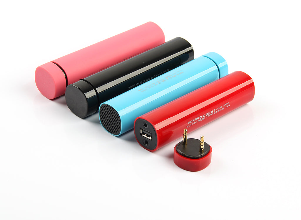 AMS-AK-020 - Torch Power bank with speaker - 5000 mAh - Al Masam Stationery LLC Main image