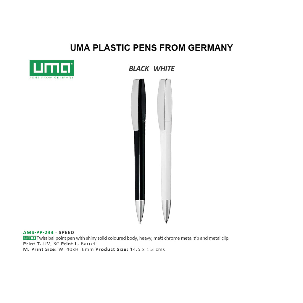 AMS- PP 244 UMA CHILL Plastic Pen Secondary image