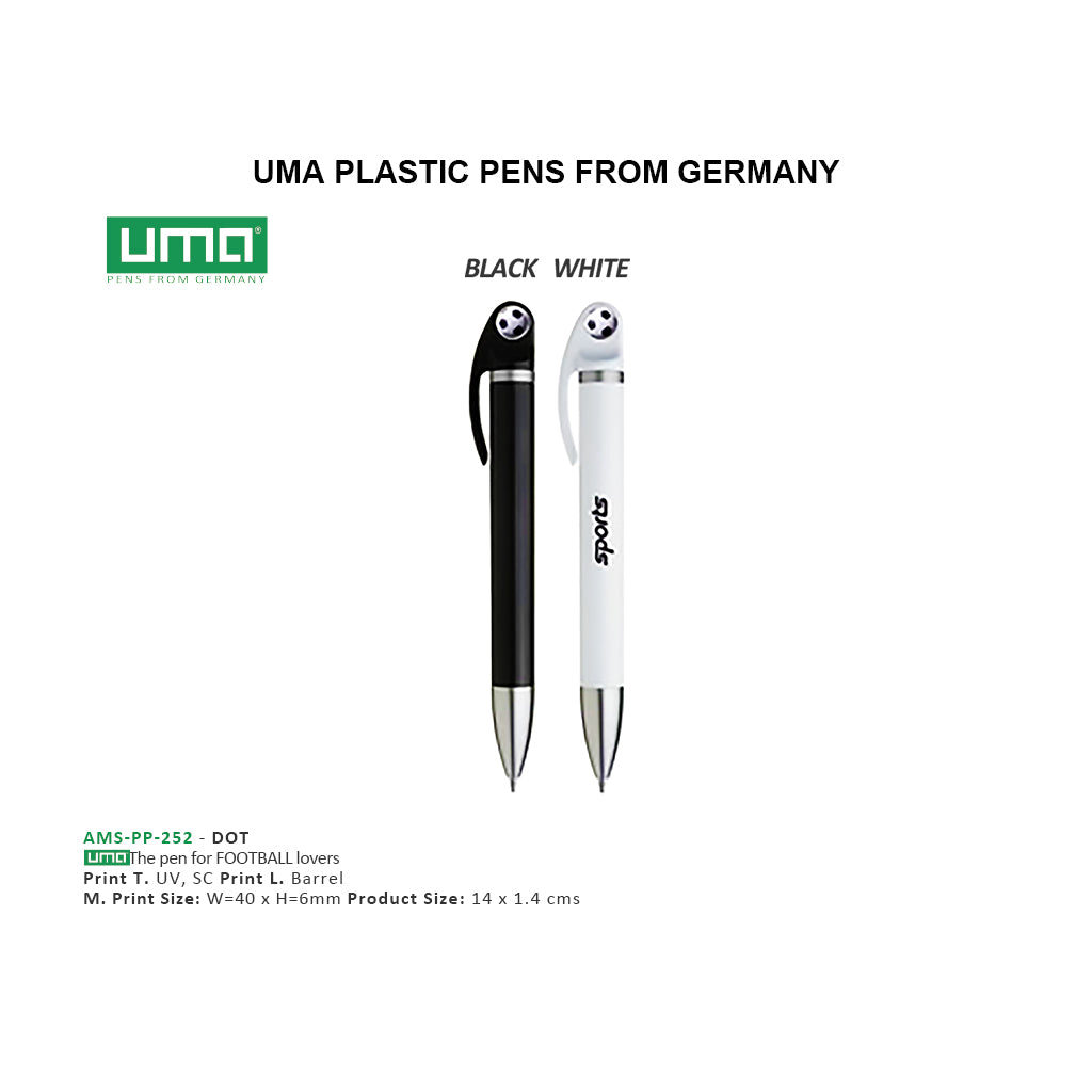 AMS- PP 252 UMA DOT Plastic Pen Secondary image
