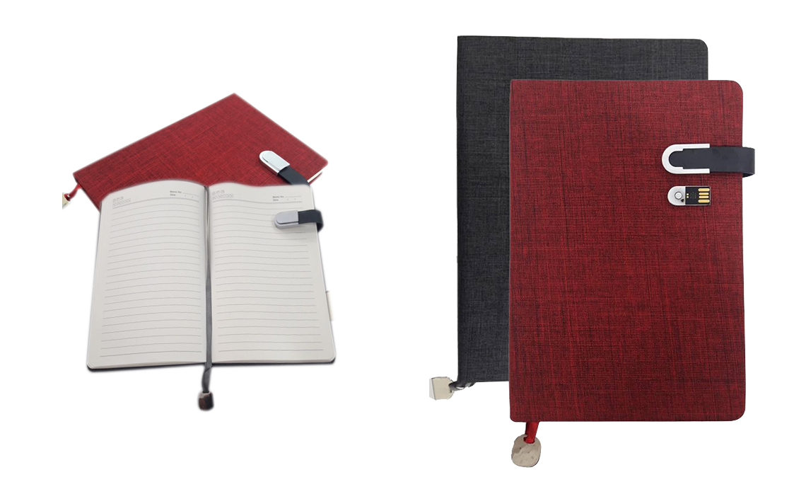 AMS-RM-8805 - NOTEBOOKS WITH USB - Al Masam Stationery LLC Main image