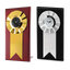 AMS- TC 666 AWARDE Metal Awards Wooden Award Clock Gold - Al Masam Stationery LLC