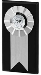 AMS- TC 666 AWARDE Metal Awards Wooden Award Clock Gold - Al Masam Stationery LLC
