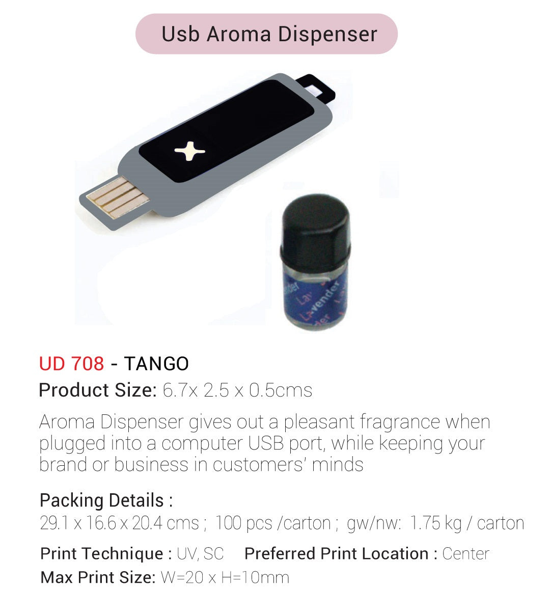 USB Aroma Dispenser Secondary image