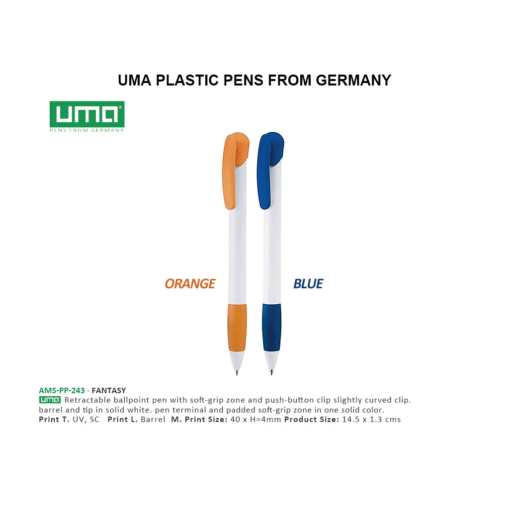 AMS - PP 243 Uma FANTASY Plastic Pen Secondary image