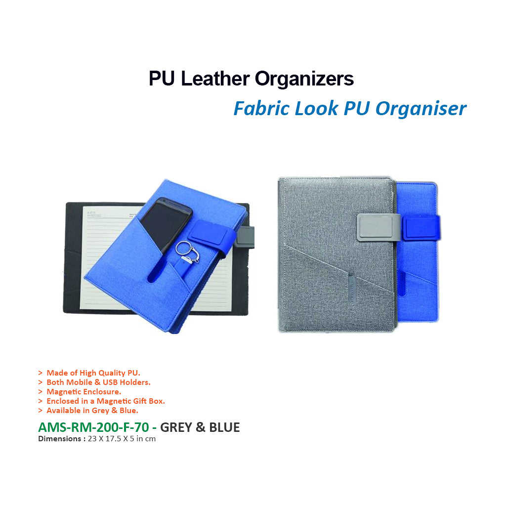 AMS-RM-200-F-70 – PU Leather Organizer Secondary image