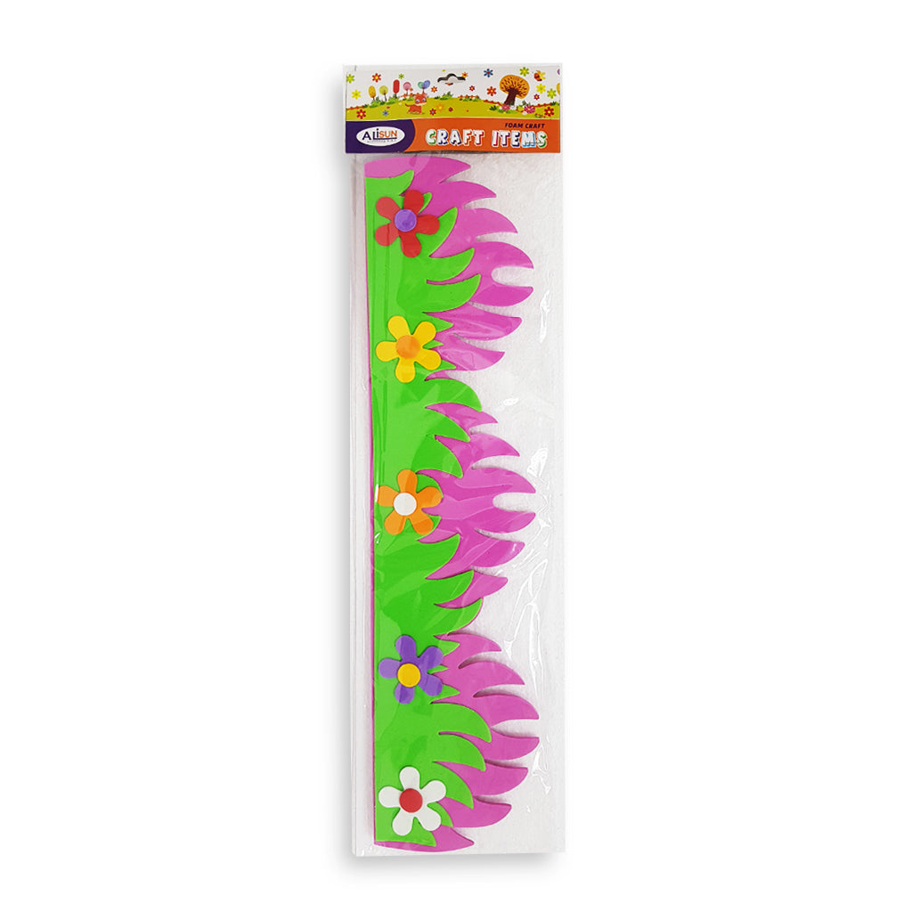 Decorative Border Craft Eva Flowers Secondary image