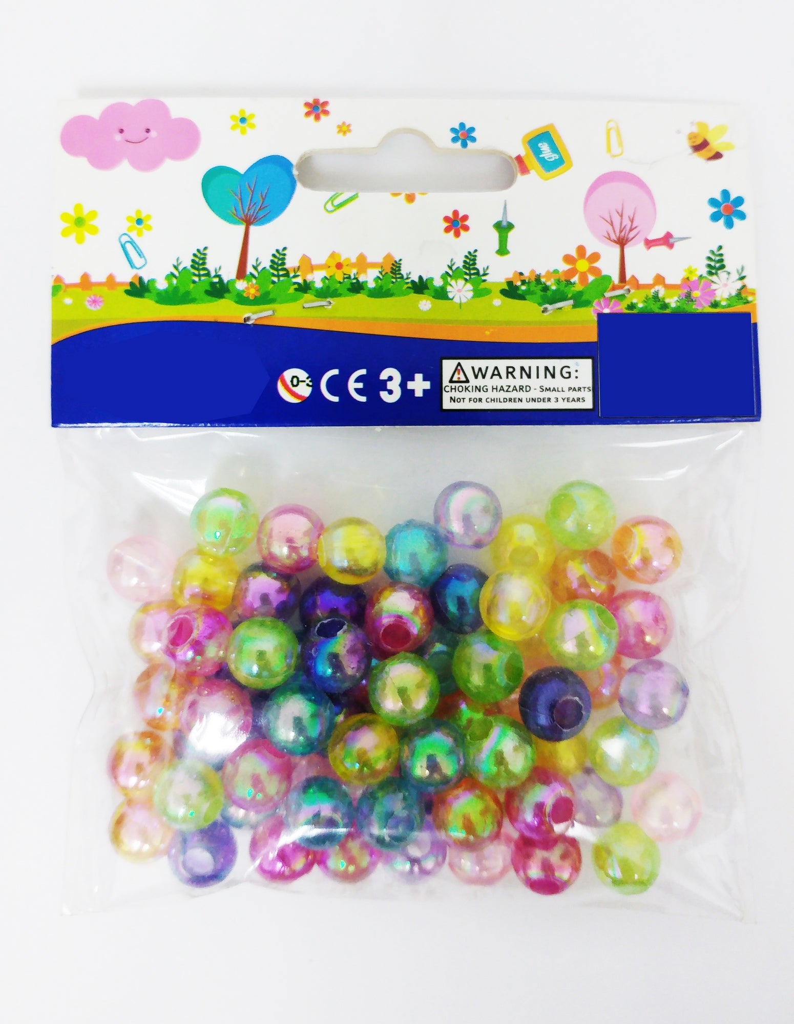 Asstd. Color Beads Plastic for Craft Secondary image