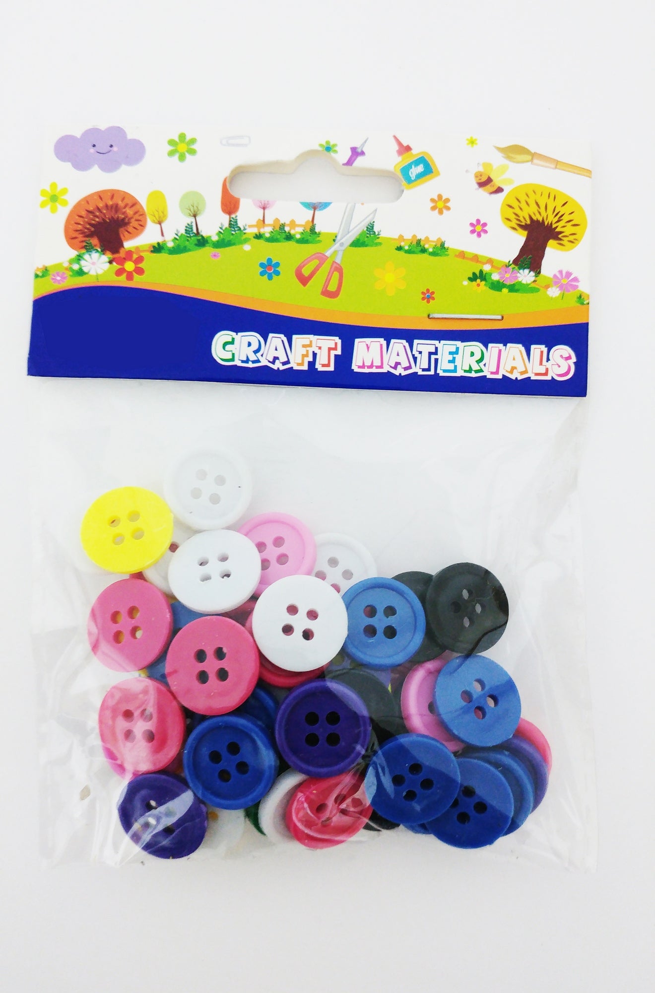 Asstd. Color Buttons for Craft Main image