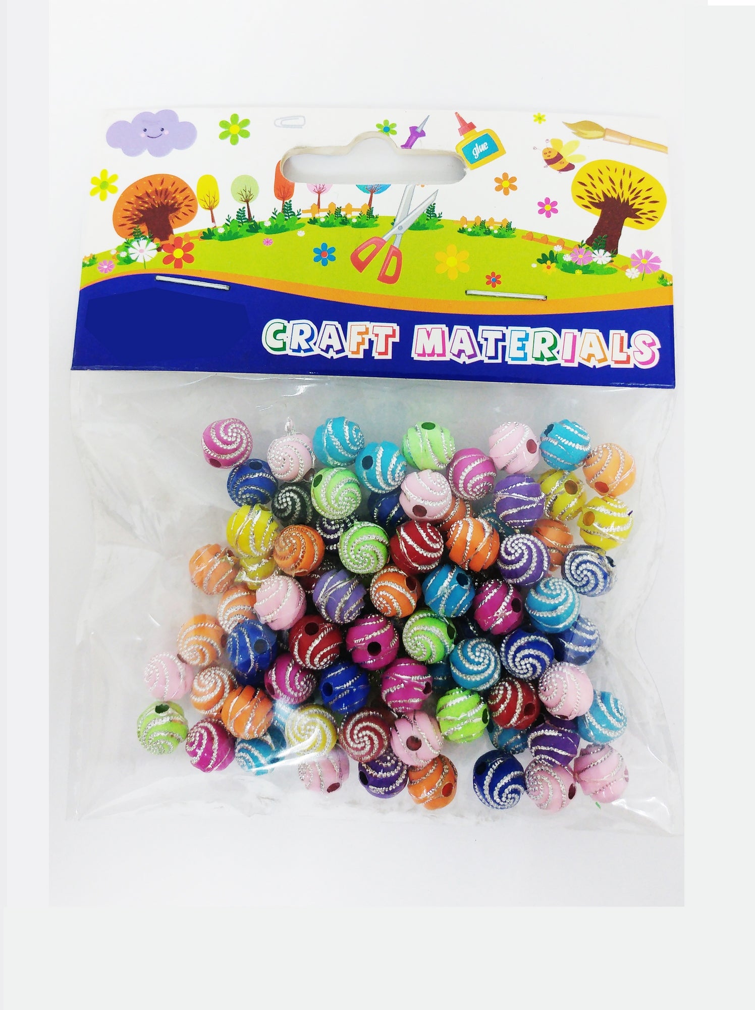 Asstd. Color Wooden Bead for Craft Secondary image