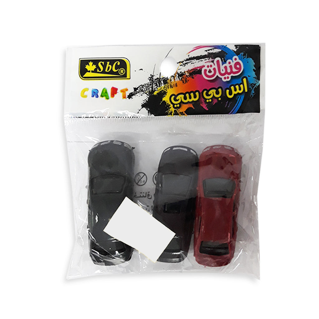 Car Model 4.5cm 3pc Asstd - Al Masam Stationery LLC Main image