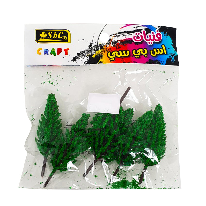 Christmas Tree 6PC Set Long(Small) - Al Masam Stationery LLC Main image