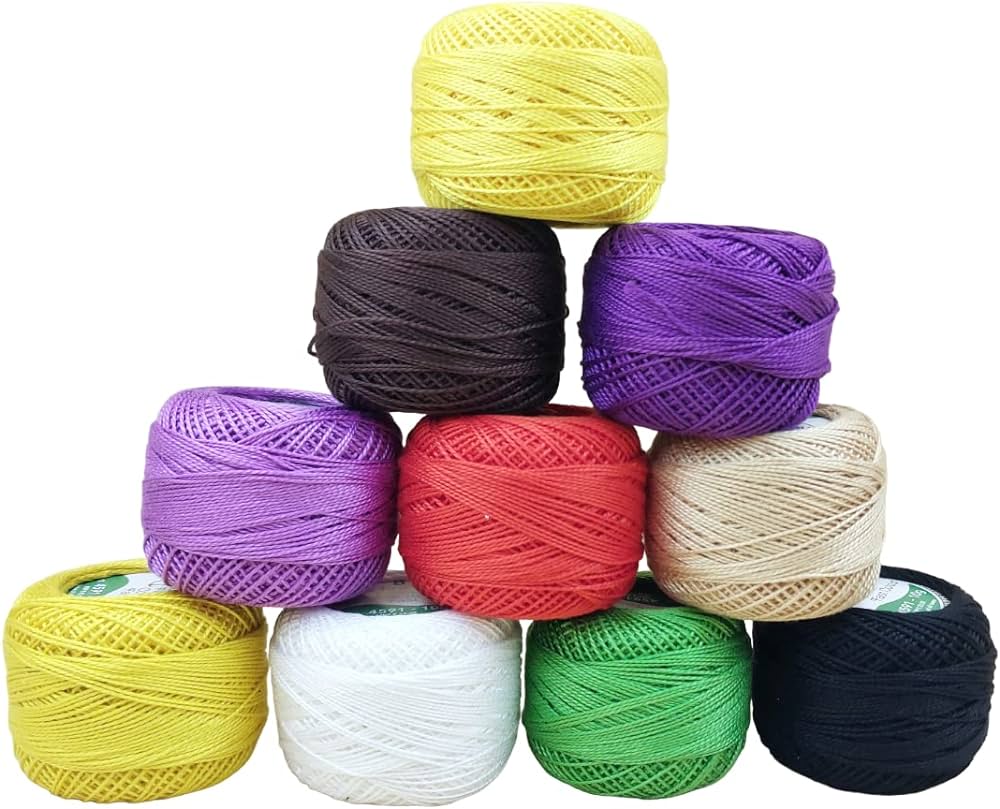 Cotton Pearl Asstd. Colour 5gm - Al Masam Stationery LLC Main image