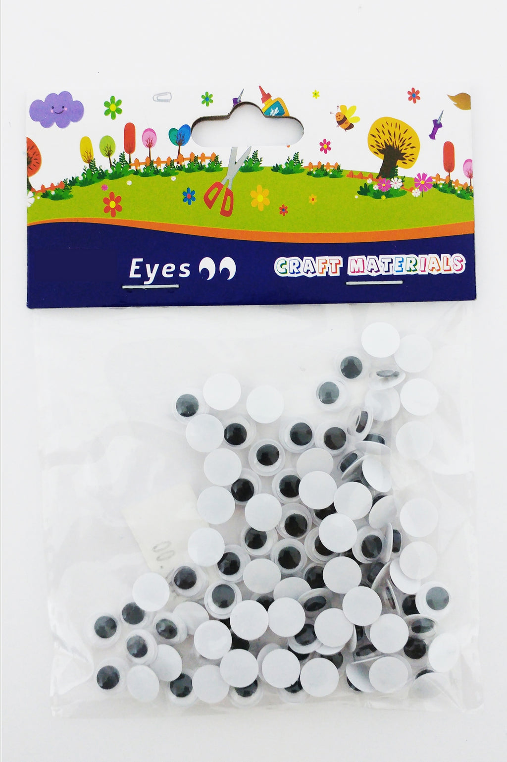 Googly Eyes for Craft Black 8mm - Al Masam Stationery LLC