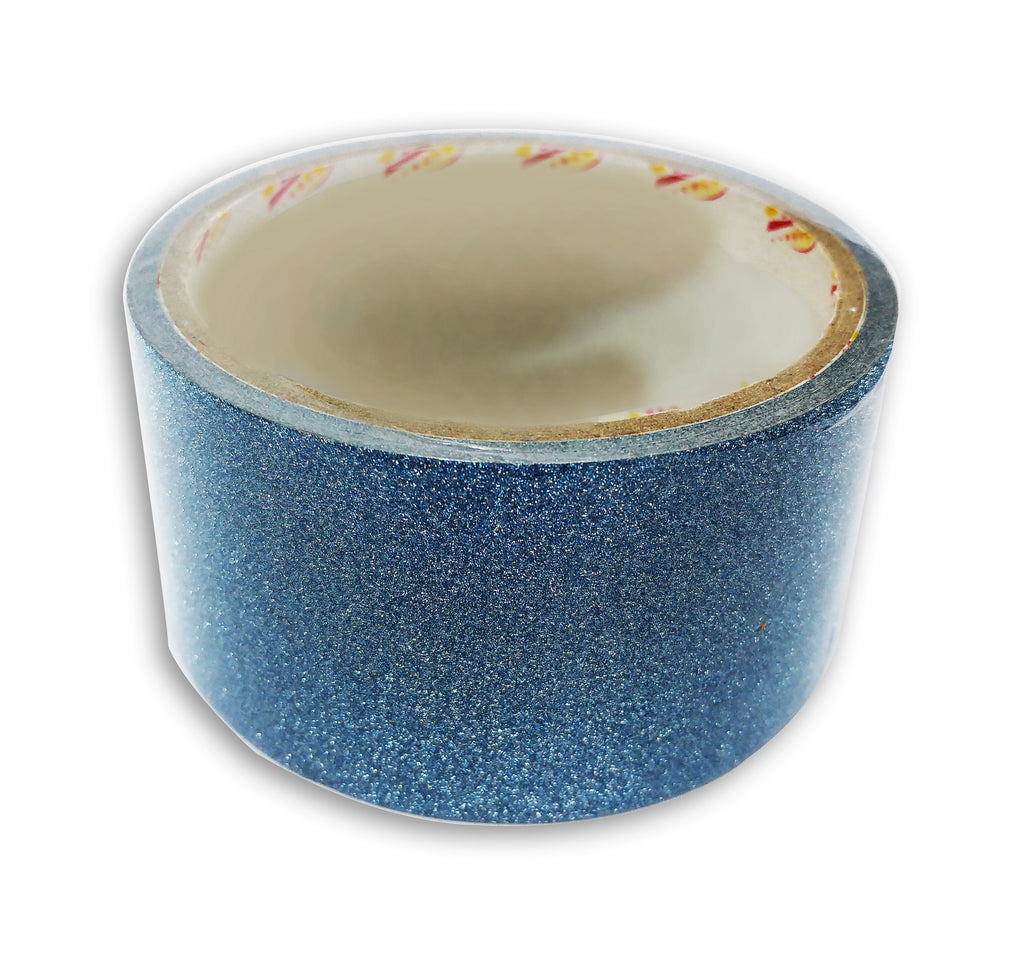 Glitter Tape Blue - Al Masam Stationery LLC