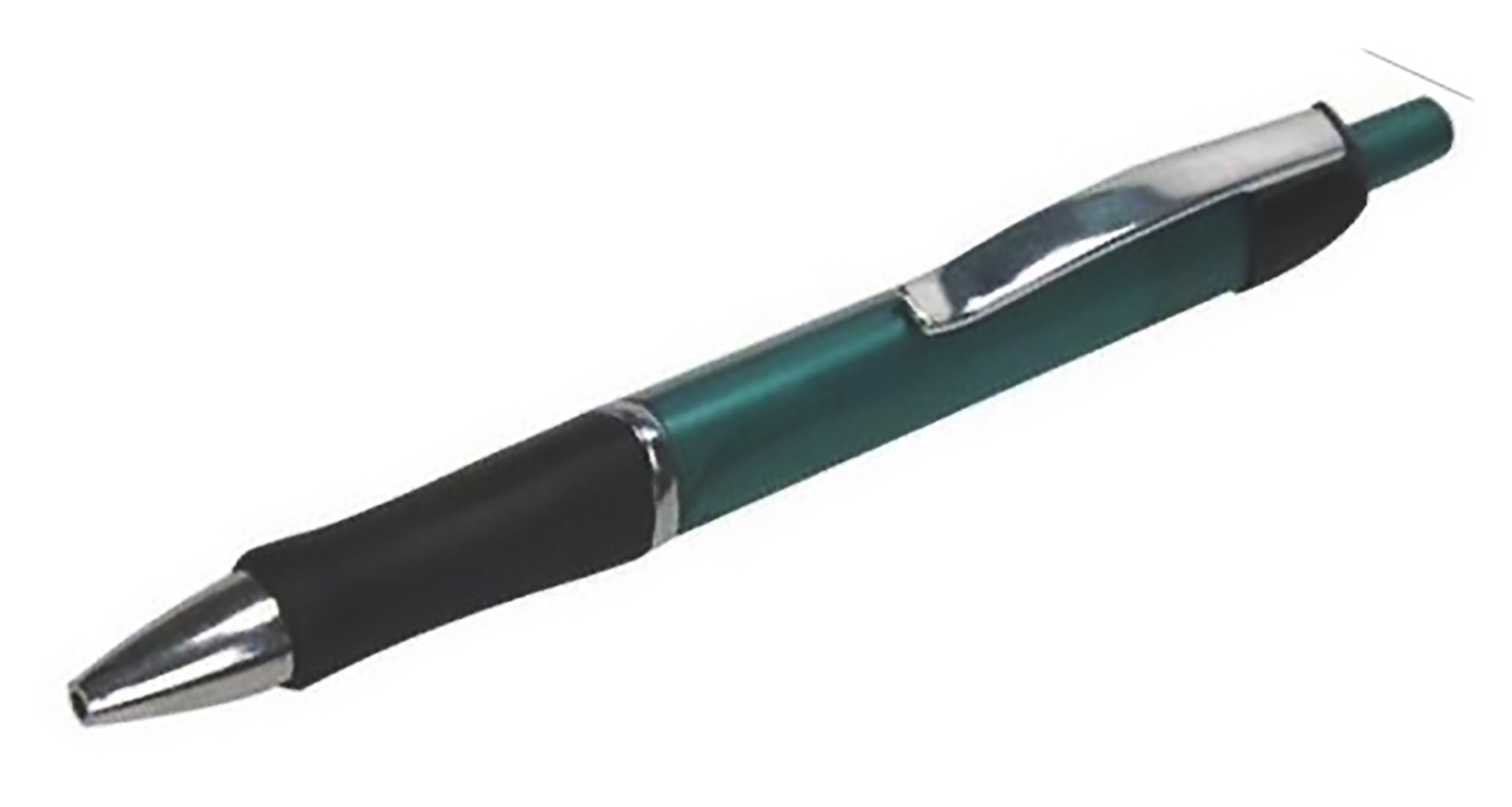 AMS-129-GR - Plastic Pen - Green - Al Masam Stationery LLC Main image