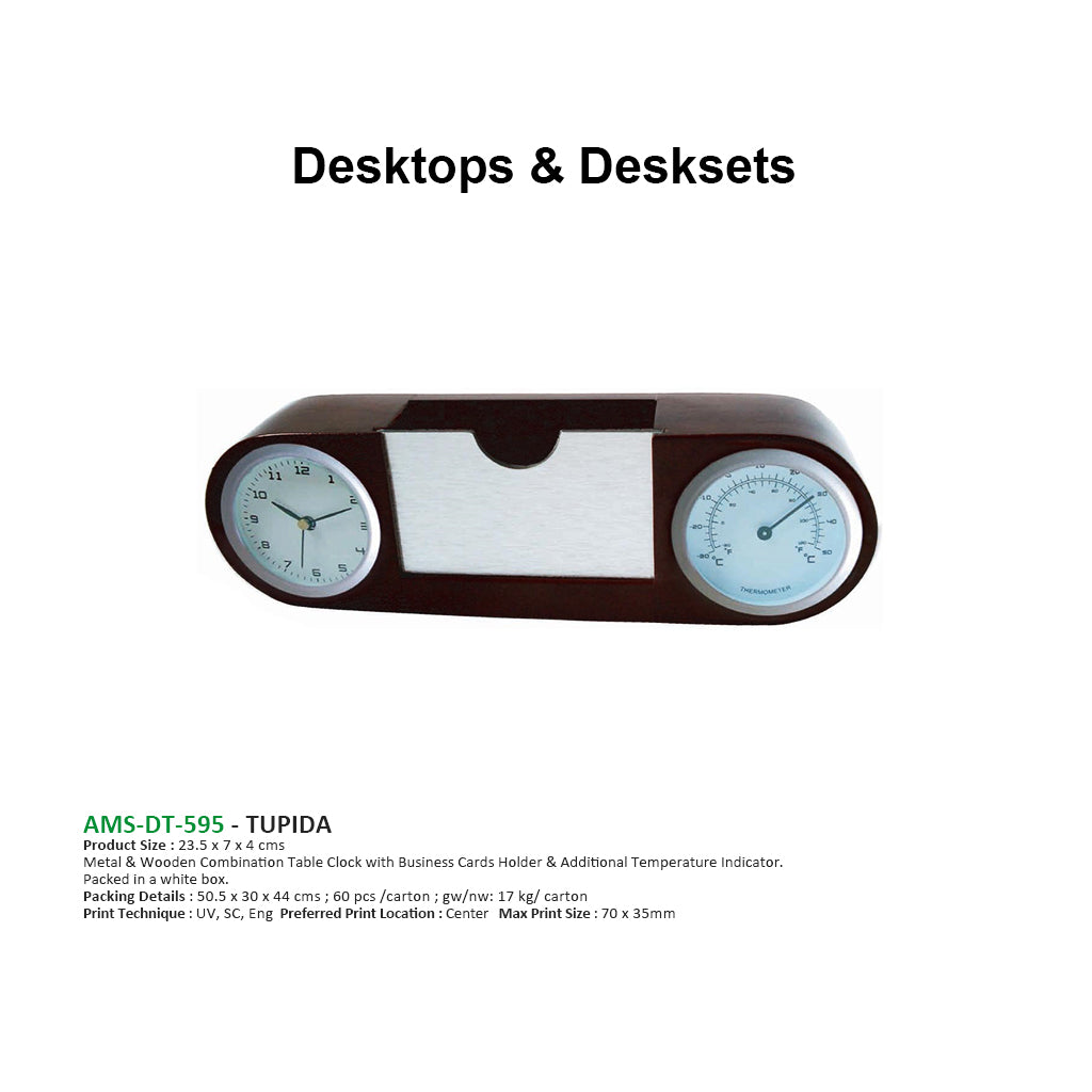 AMS-DT 595 Tupida Quality Wooden Desktop Secondary image