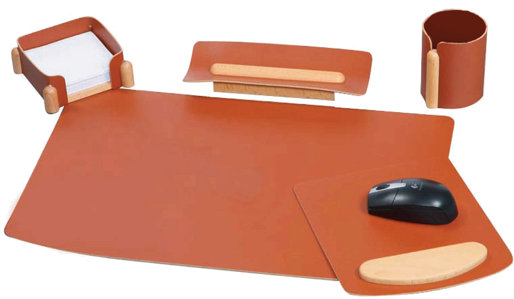 AMS- DT - 607 - ELQAT - 5 Item Desk Set - Al Masam Stationery LLC