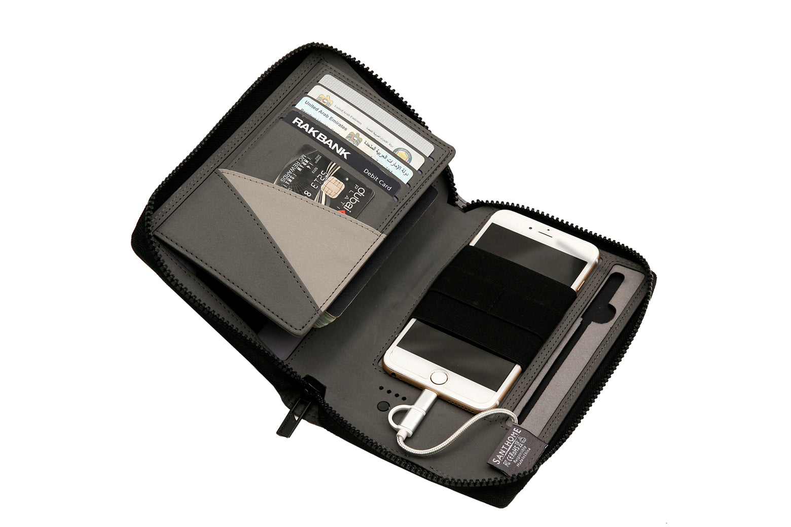AMS-ITTA-203  -  Light grey/ Black Secondary image