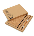 AMS-NBEN-102 - CORQ - Eco neutral Notebook & Pen Sets - Al Masam Stationery LLC