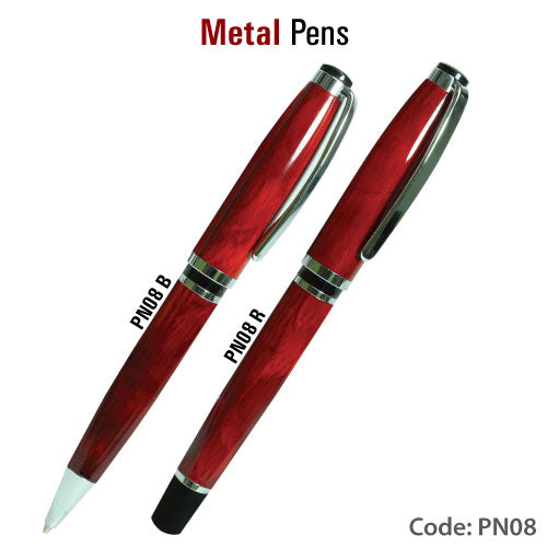 AMS-PN-08 - Metal Pen Maroon Color Secondary image