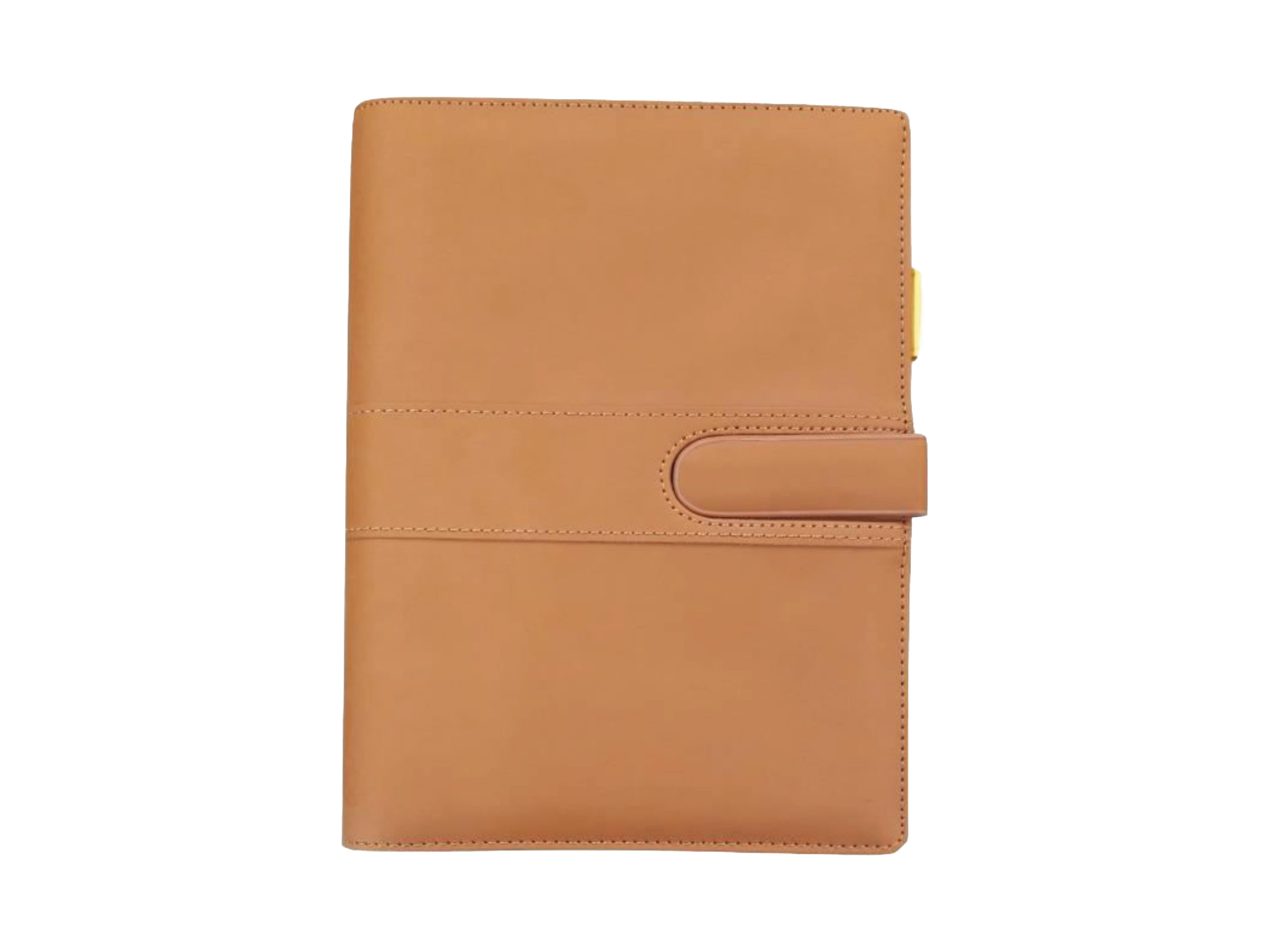 AMS-RM-200 C 3 - (Brown) - PU Leather Organizer - Al Masam Stationery LLC Main image