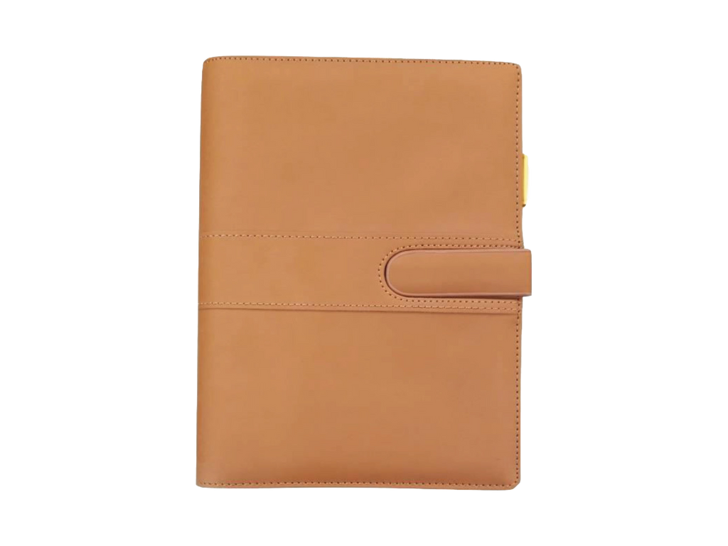 AMS-RM-200 C 3 - (Brown) - PU Leather Organizer - Al Masam Stationery LLC