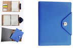 AMS-RM-200-F-56 - BLUE PU LEATHER ORGANIZER - Al Masam Stationery LLC