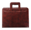 AMS-RM-354 - PU Leather portfolio (Brown) - Al Masam Stationery LLC