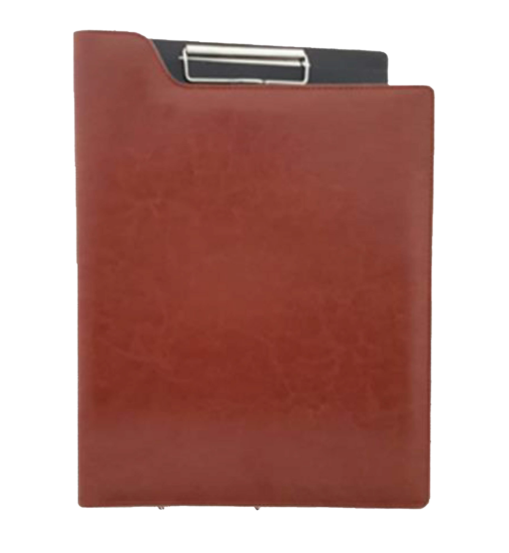 AMS-RM-365 - PU leather clip folder - Al Masam Stationery LLC