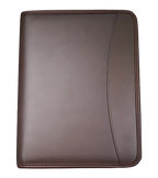 AMS-RM-368 • Brown  -  PU Leather Portfolios - Al Masam Stationery LLC