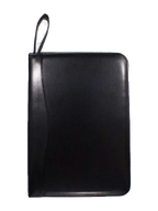 AMS- RM-389 - Black PU Portfolio - Al Masam Stationery LLC