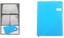 AMS-RM-8504 - LIGHT BLUE - A4 size - Soft touch Notebooks - Al Masam Stationery LLC