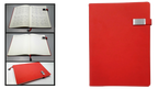 AMS-RM-8505 - RED -A5 size- Soft touch Notebooks - Al Masam Stationery LLC