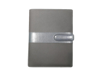 AMS-RM-S 10 - (Grey) PU Leather Organizer - Al Masam Stationery LLC