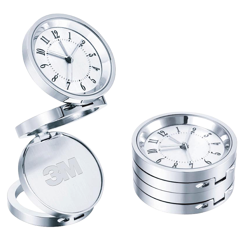 AMS- TC 633 - FOLDEA Foldable Desktop Clock - Al Masam Stationery LLC Main image