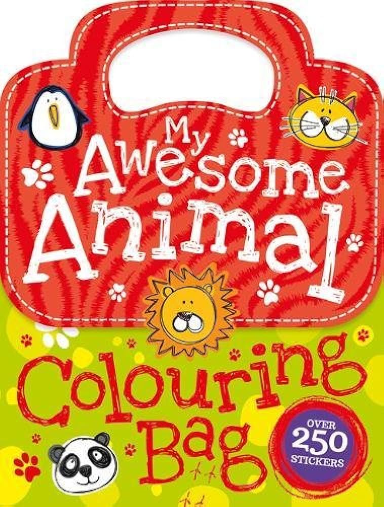 Animals  Colouring Bag AP2803 - Al Masam Stationery LLC Main image