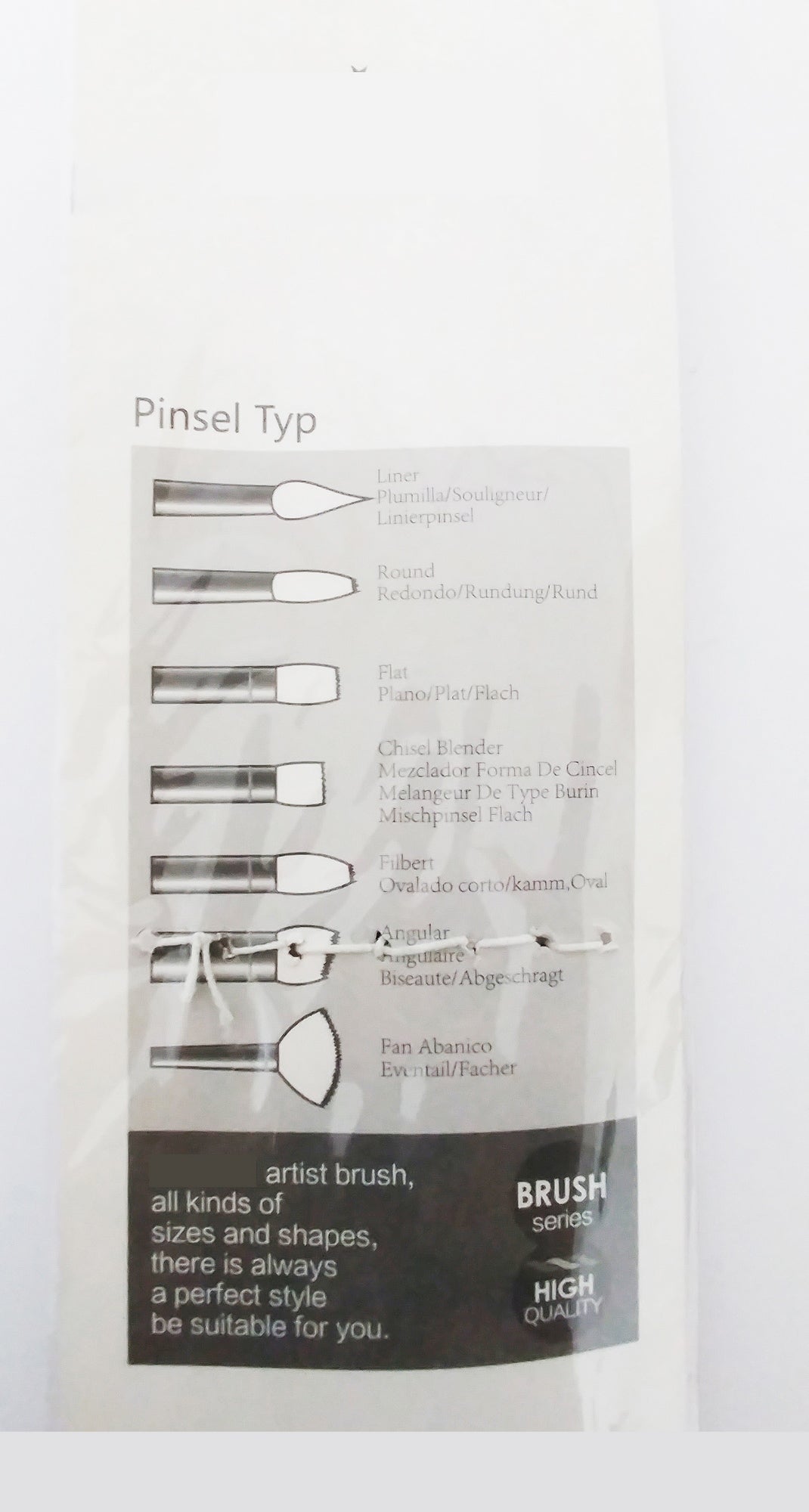 Artist Round Brush Set Secondary image