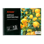 Artmate Acrylic Painting Pad,A3 12 Sheet - Al Masam Stationery LLC
