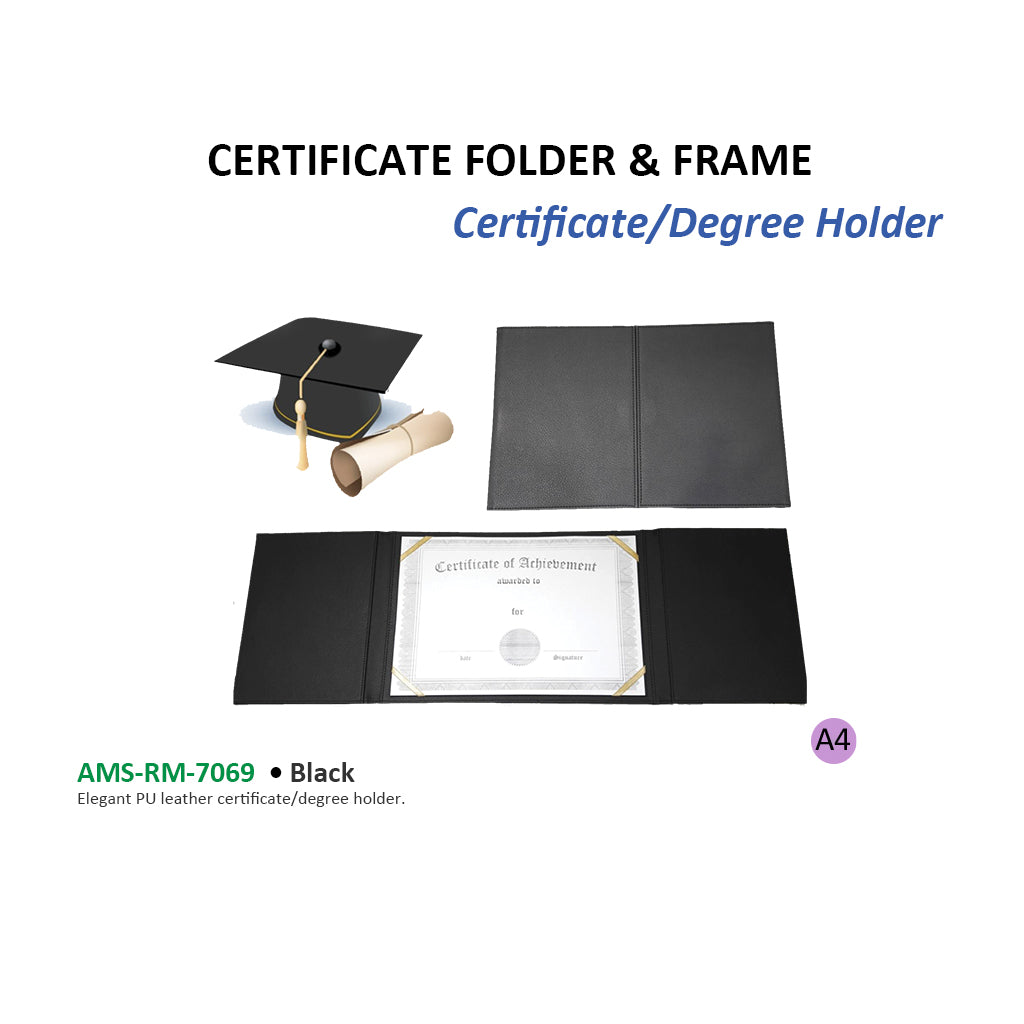 CERTIFICATE FOLDER & FRAME - Al Masam Stationery LLC Main image