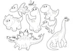 Children Fancy Colouring - Dinasours Ap4128 - Al Masam Stationery LLC