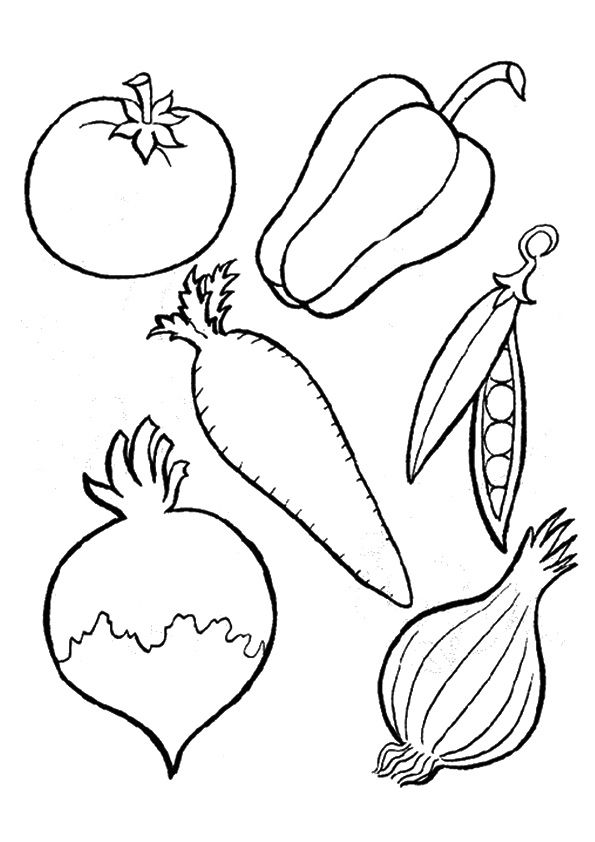 Children Fancy Colouring - Vegetables Ap4142 - Al Masam Stationery LLC Main image