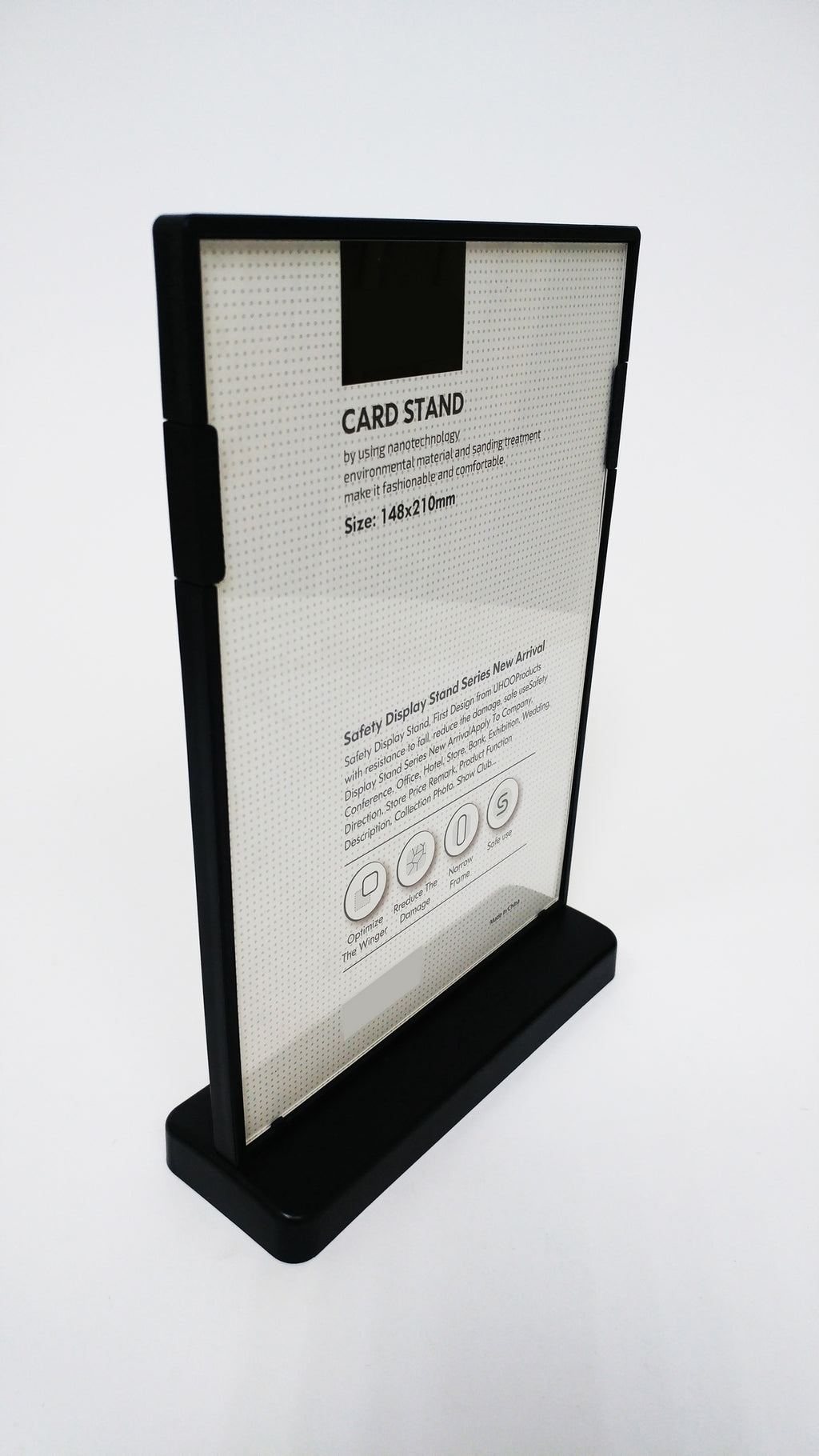 Display Stand T-Shape A5 Black - Al Masam Stationery LLC