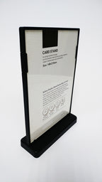 Display Stand T-Shape A5 Black - Al Masam Stationery LLC