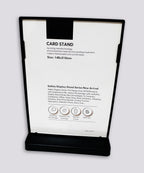 Display Stand T-Shape A5 Black - Al Masam Stationery LLC