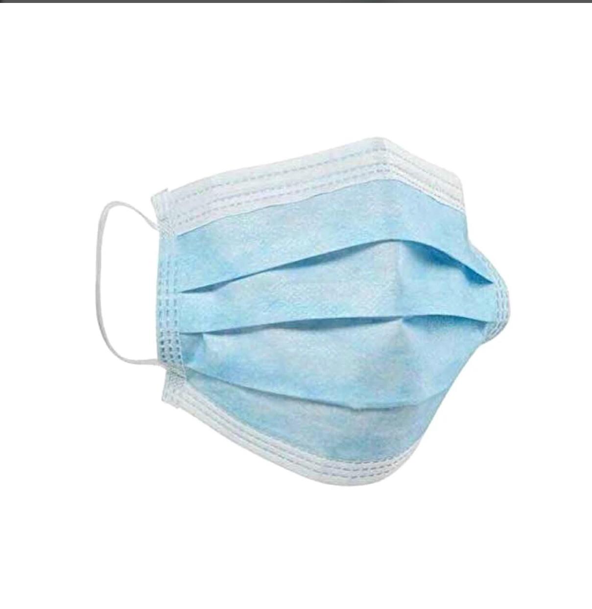 Disposable Daily Protective Mask - 3Ply - Al Masam Stationery LLC Main image